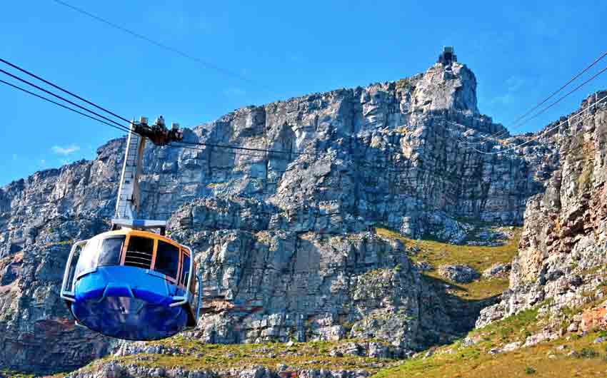 Table mountain cable way, Cape Town