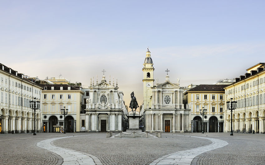 San Carlo square, Turin 