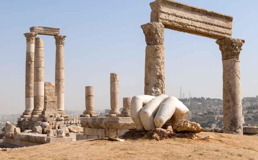 Temple of Hercules at Amman Citadel