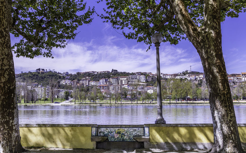 Park in Mondego River, Coimbra city
