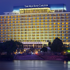 The Nile Ritz Carlton in Cairo, Egypt 