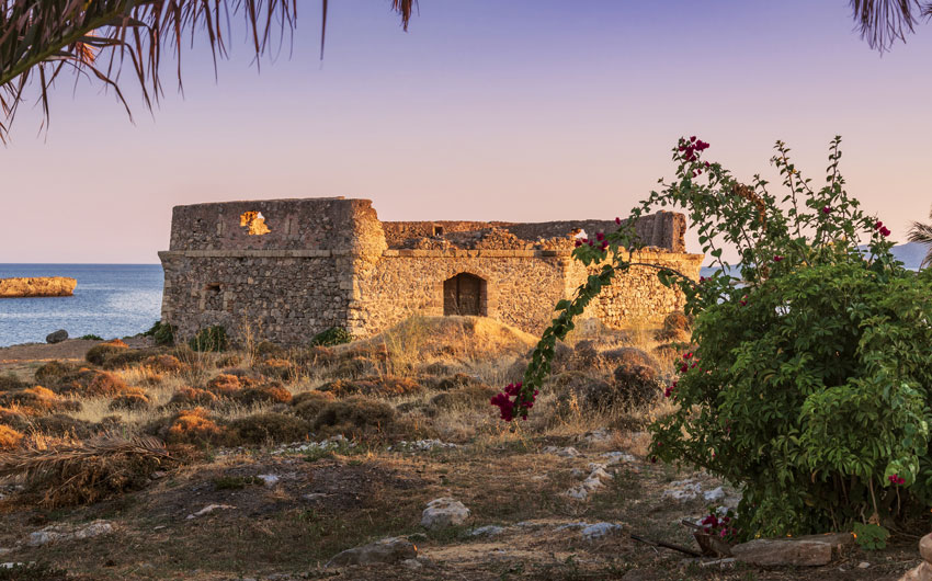 Castle of Avlemonas in Kythira