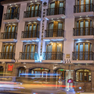 Hotel Hacienda Plaza de Armas in Puno, Peru 