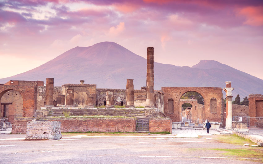 The city of Pompeii 