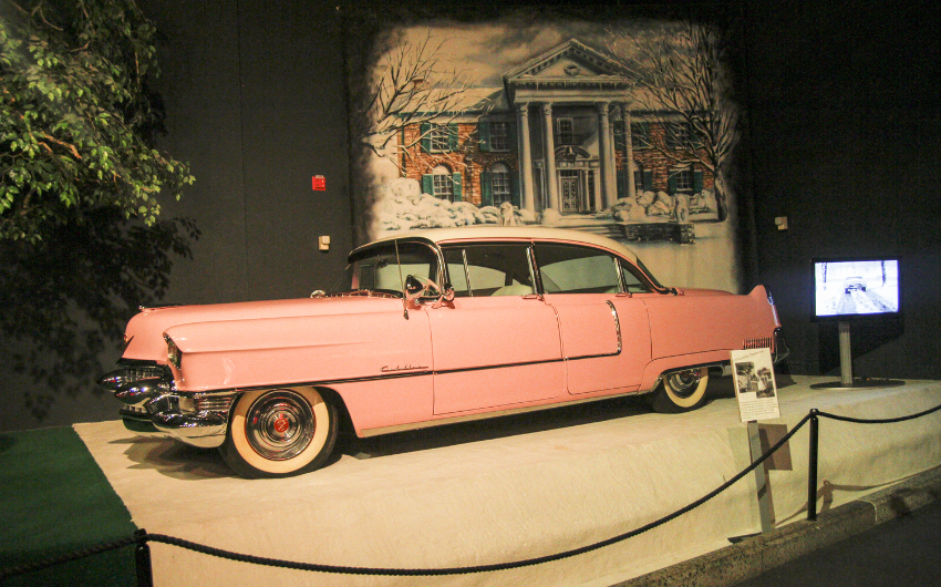 Elvis' Pink Cadillac at Graceland