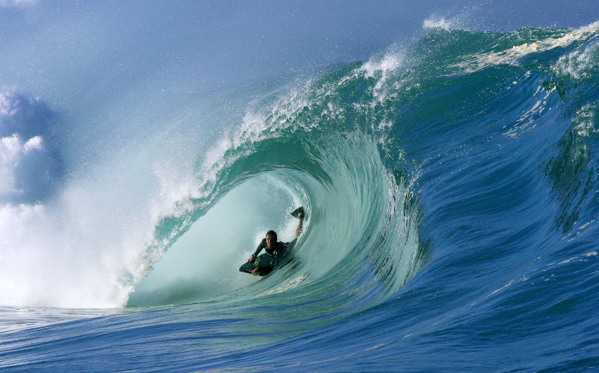 Surfing in Honolulu