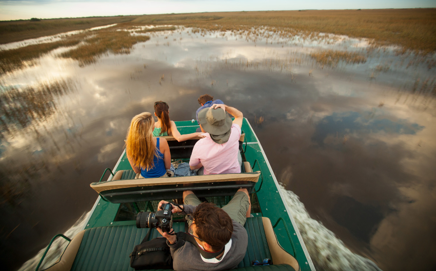 Airboat Ride at Everglages National Park