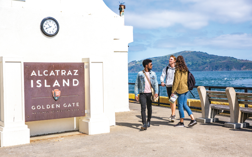 Visit of Alcatraz, San Francisco