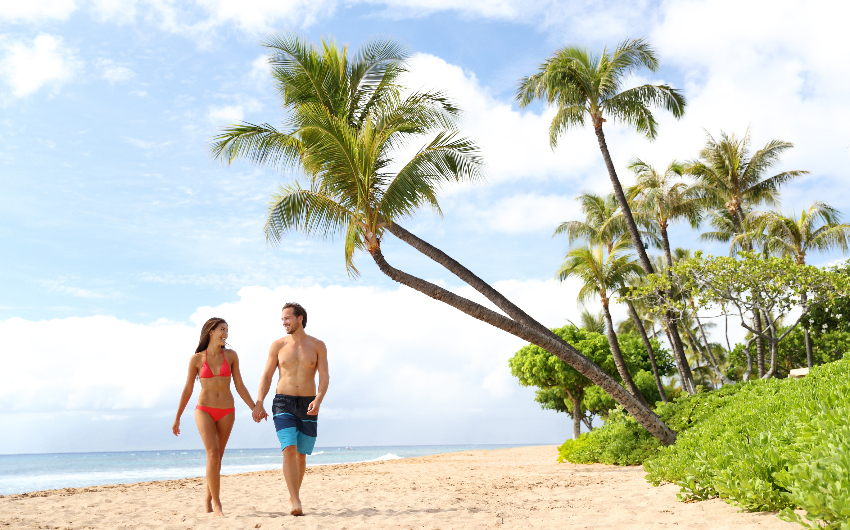 Maui, a romantic Beach Paradise