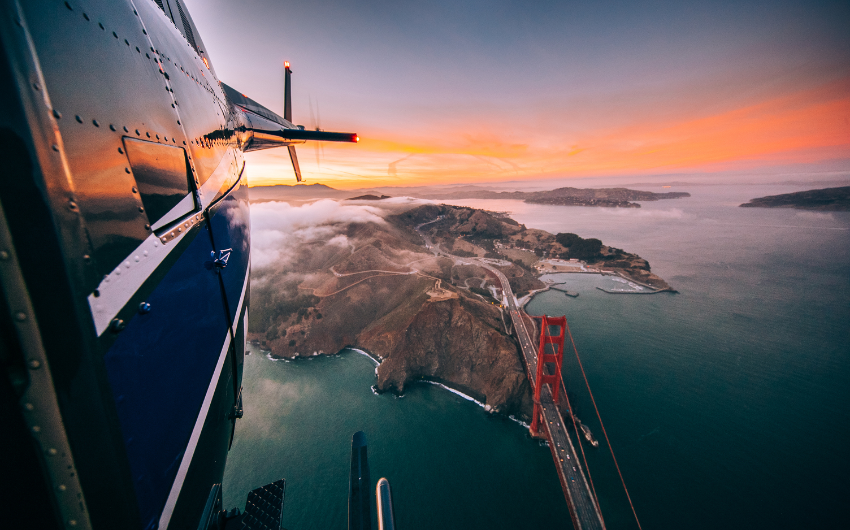 Helicopter Ride over San Francisco