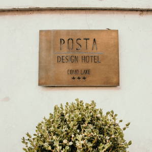 Posta Design  in Lake Como, Italy 