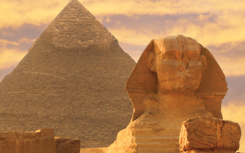 Giza Pyramid and Sphinx