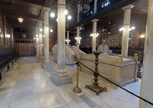 Ben Ezra Jewish Synagogue in Old Cairo 