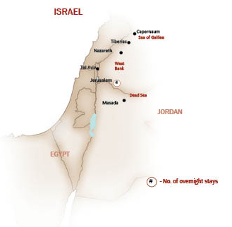 Israel Map  for ISRAEL EXTENSION