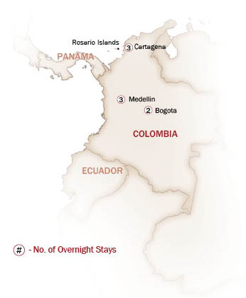 Colombia Map  for COLOMBIAN IMAGES
