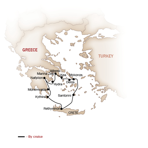 Greece Map  for Classical Greece