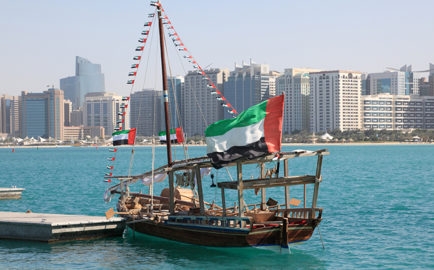 Traditional Dhow in Abu Dhabi