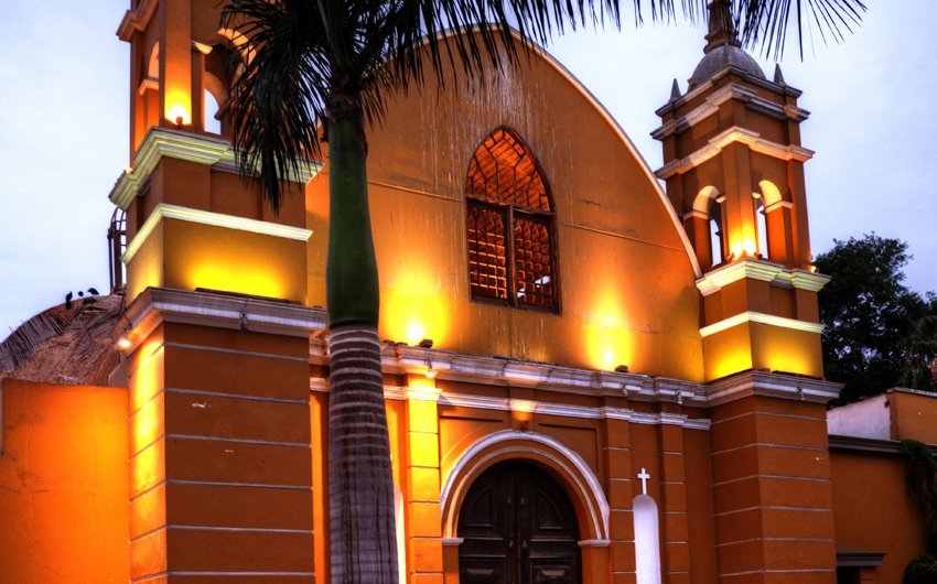 Church in Barranco District of Lima