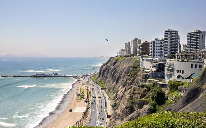 Miraflores Neighborhood in Lima
