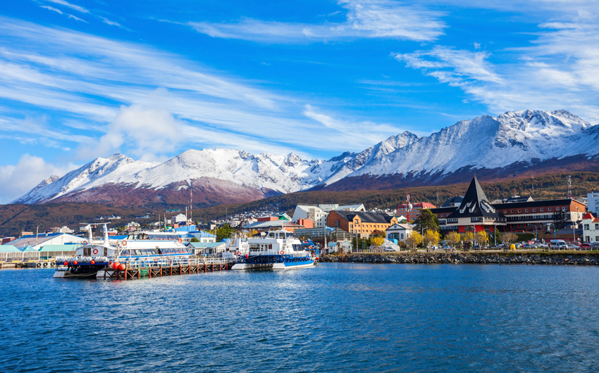 Ushuaia is the capital of Tierra del Fuego province in Argentina