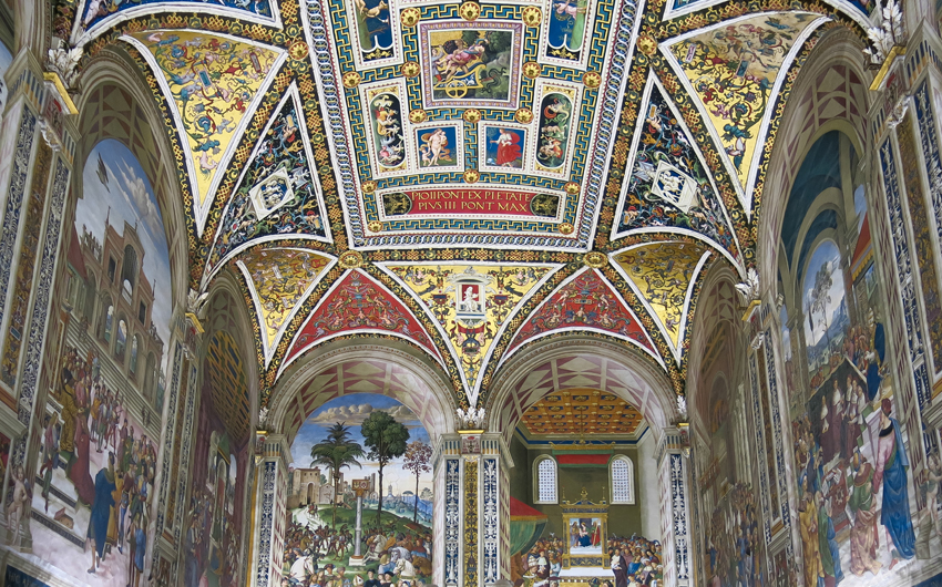 Interior of the Duomo di Siena