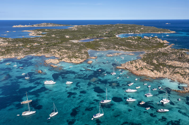 Emerald Coast | Palau | La Maddalena Archipelago National Park | Palau | Emerald Coast (Approx. 44 Miles)