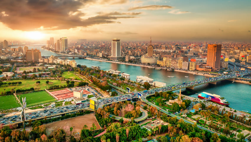 ARRIVE CAIRO